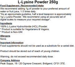 L-Lysine Powder