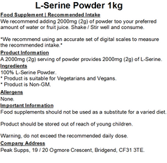 L-Serine Powder (Pure)