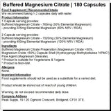 Buffered Magnesium Citrate Capsules