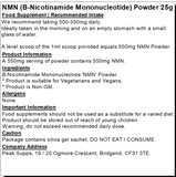 NMN (B-Nicotinamide Mononucleotide) Powder