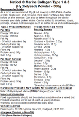 Naticol® Marine Collagen Type 1 & 3  (Hydrolysed) Powder