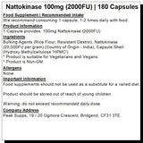 Nattokinase 100mg / 2000FU Capsules