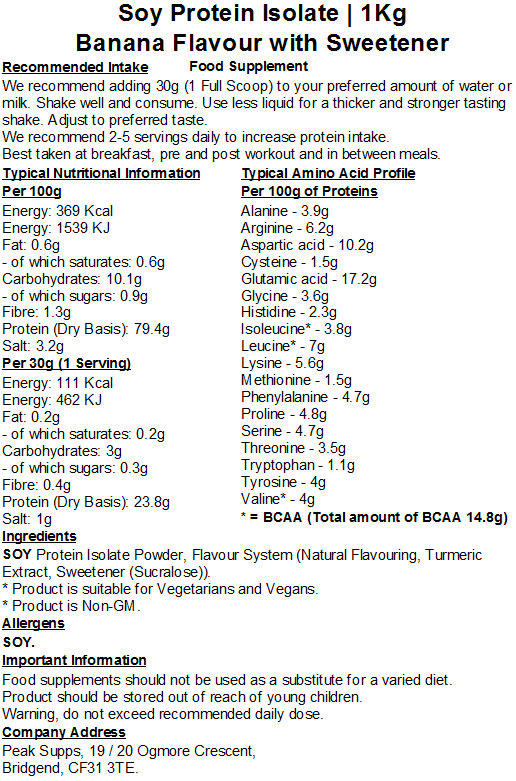 Soy Protein Isolate 90%