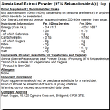 Stevia Leaf Extract Powder (97% Rebaudioside A)