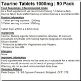 Taurine Tablets 1000mg