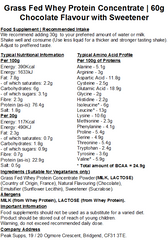 Whey Protein Grass Fed - 60g Sample Bundle