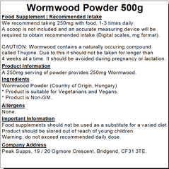 Wormwood Powder