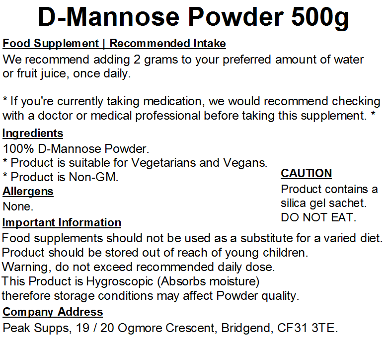 D-Mannose Powder