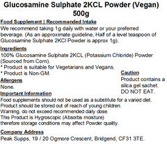 Glucosamine Sulphate 2KCl Powder