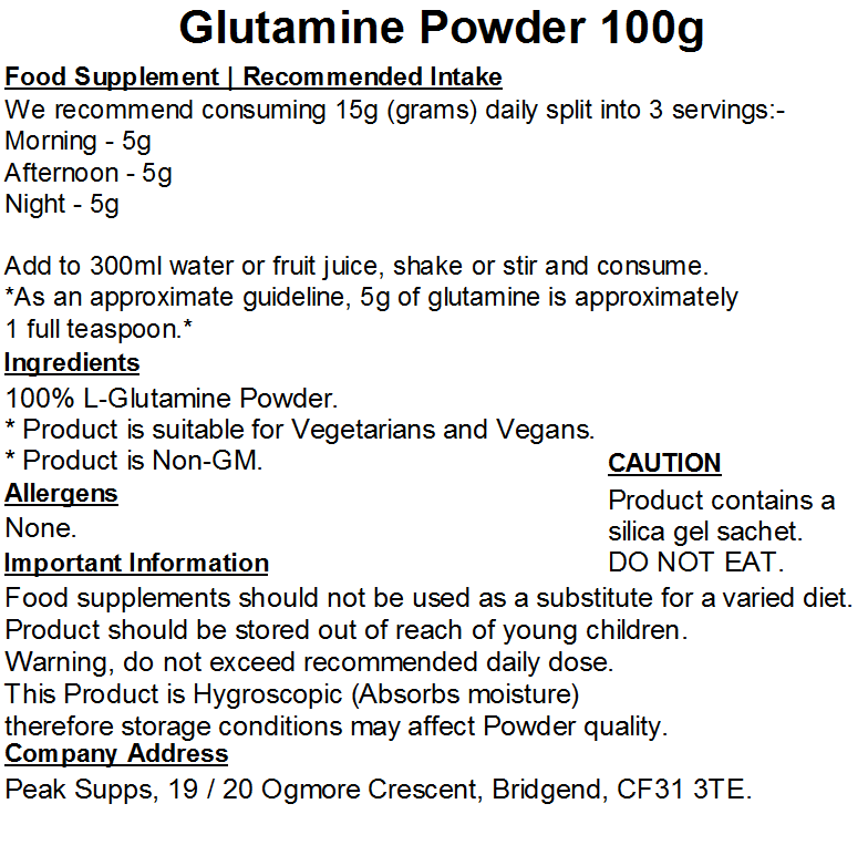 Glutamine Powder
