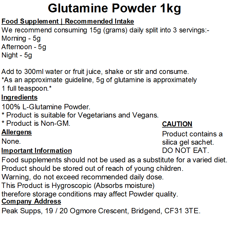 Glutamine Powder