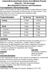 iBCAA Powder 2:1:1 (Instant BCAA) Vegan