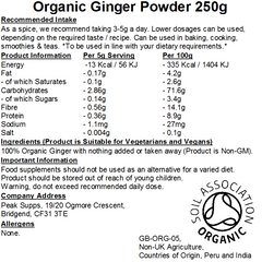 Organic Ginger Powder