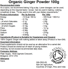 Organic Ginger Powder