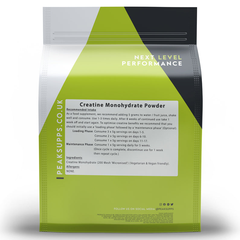 Peak Supps Creatine Monohydrate Powder