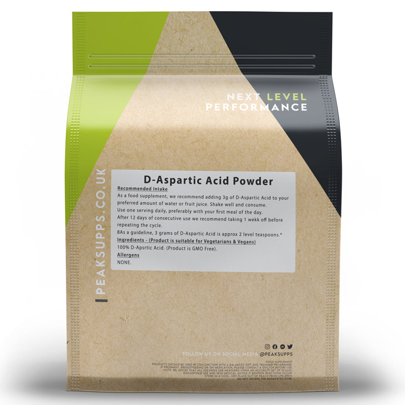 Peak Supps D-Aspartic Acid Powder (DAA)