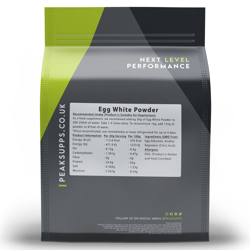 Peak Supps Egg White Powder