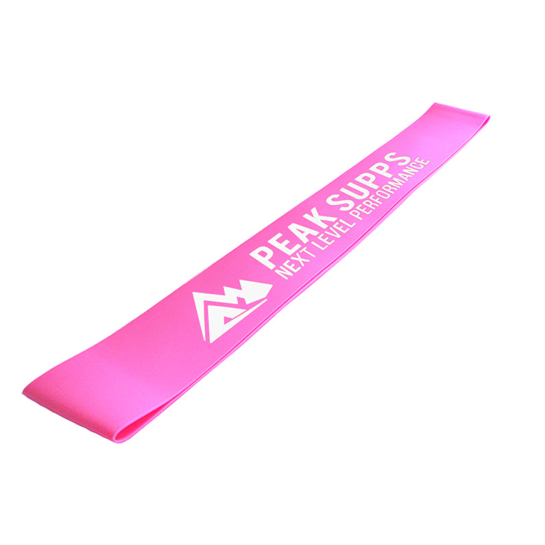 Peak Supps Resistance Bands – Pastel Pink