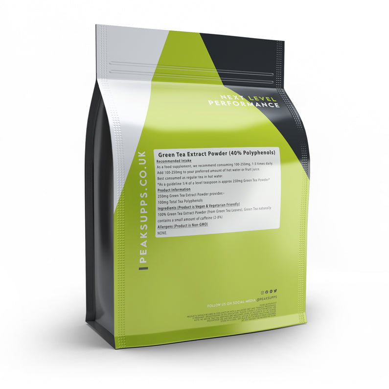 Peak Supps Green Tea Extract Powder 40% Polyphenols