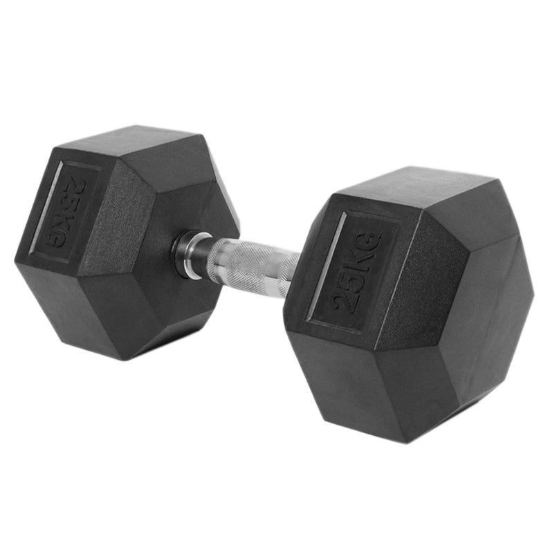 Peak Supps Hex Dumbbells - 25KG (Single)