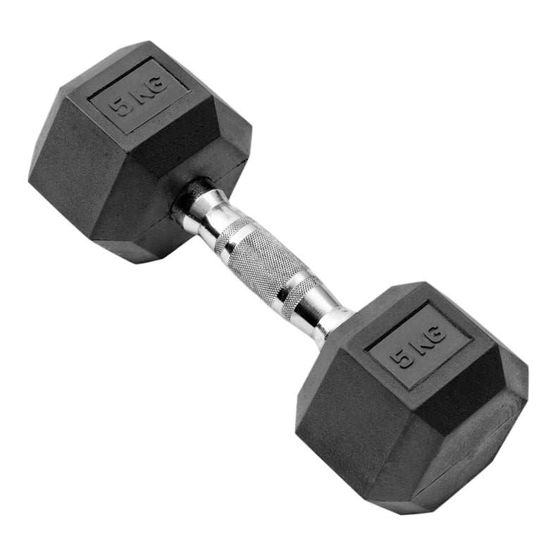 Peak Supps Hex Dumbbells - 5KG (Single)