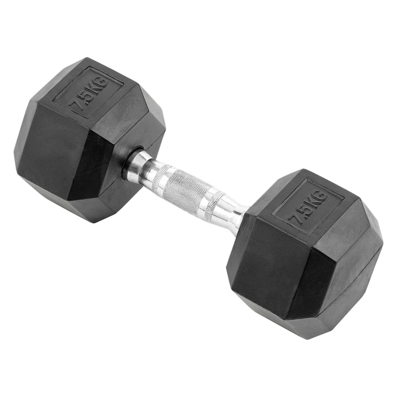 Peak Supps Hex Dumbbells - 7.5KG (Single)