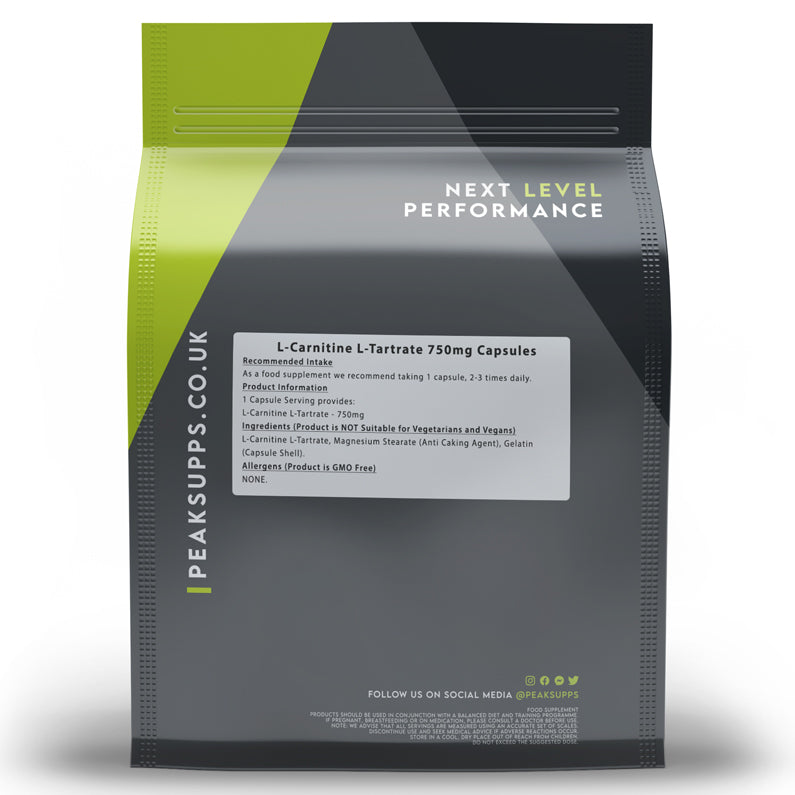 Peak Supps L-Carnitine L-Tartrate Capsules