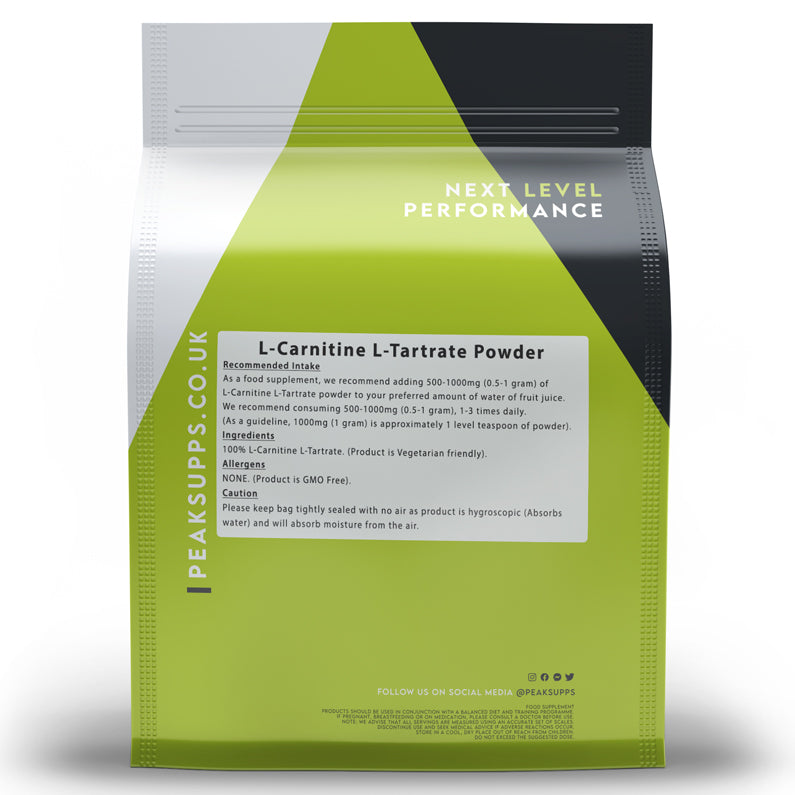 Peak Supps L-Carnitine L-Tartrate Powder