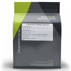L-Ornithine 500mg Capsules (Pure)