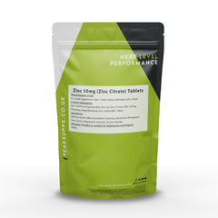 Peak Supps Zinc Citrate 50mg Tablets